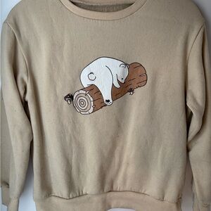 Cute Bear Graphic Sweatshirt